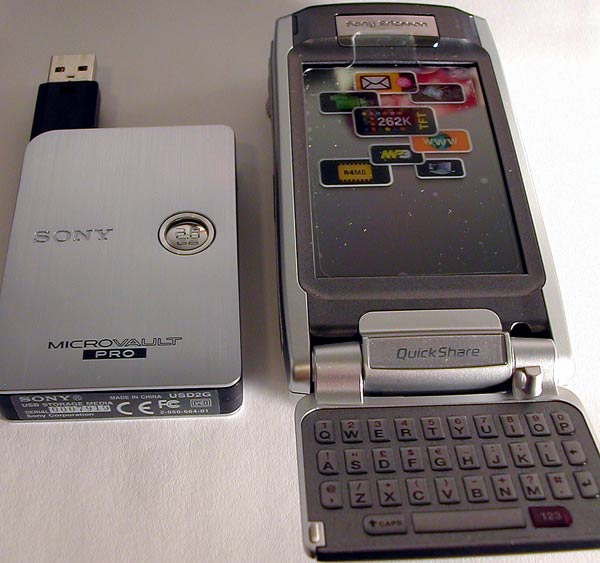 Sony Microvault Pro 2GB Portable Hard Drive