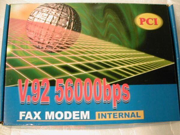 Внутренний Факс/МодемV.92 56 Kbps
