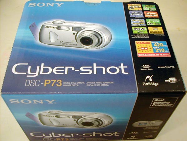 Sony Cyber-Shot DSC-P73 Digital Camera