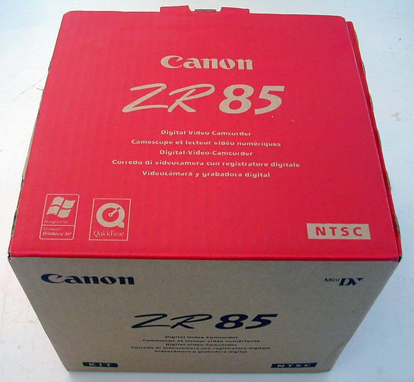 Canon ZR85 Mini DV Digital Camcorder