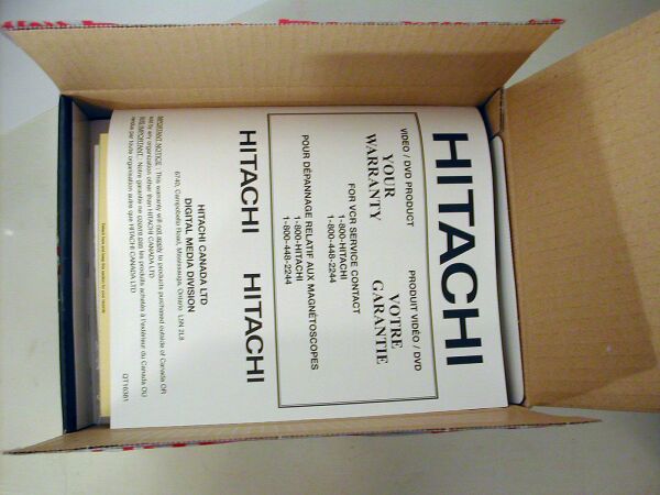 Hitachi DZ-MV580A DVD Camcorder