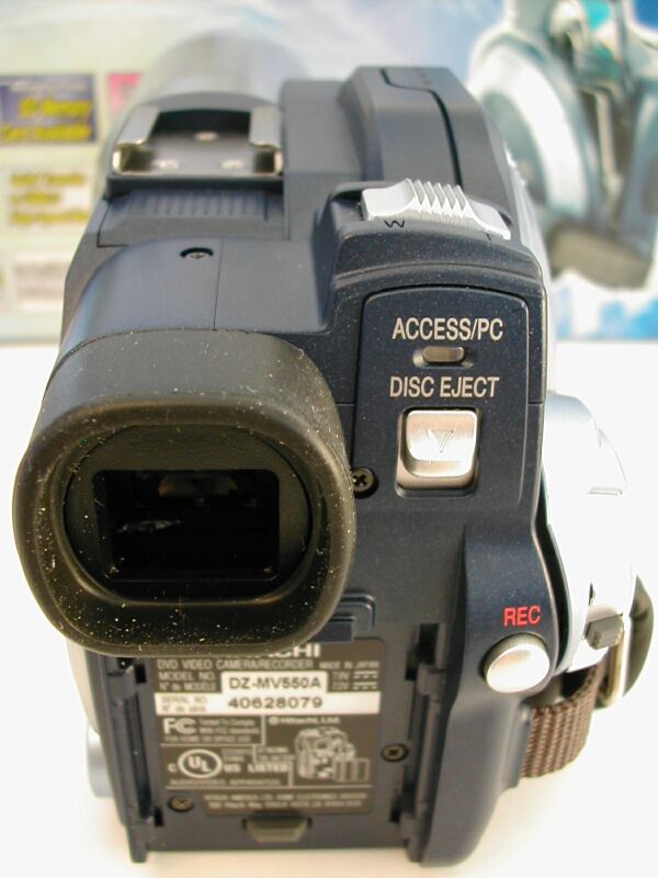 Hitachi DZ-MV550A DVD Camcorder