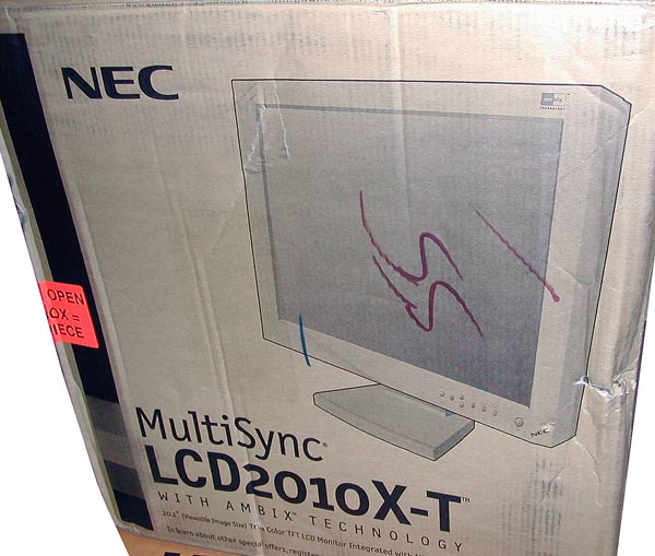 NEC MultiSync LCD2010X 20.1 LCD  