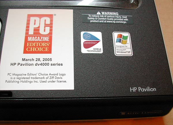 HP Pavilion DV4270CA (dv4000 series)