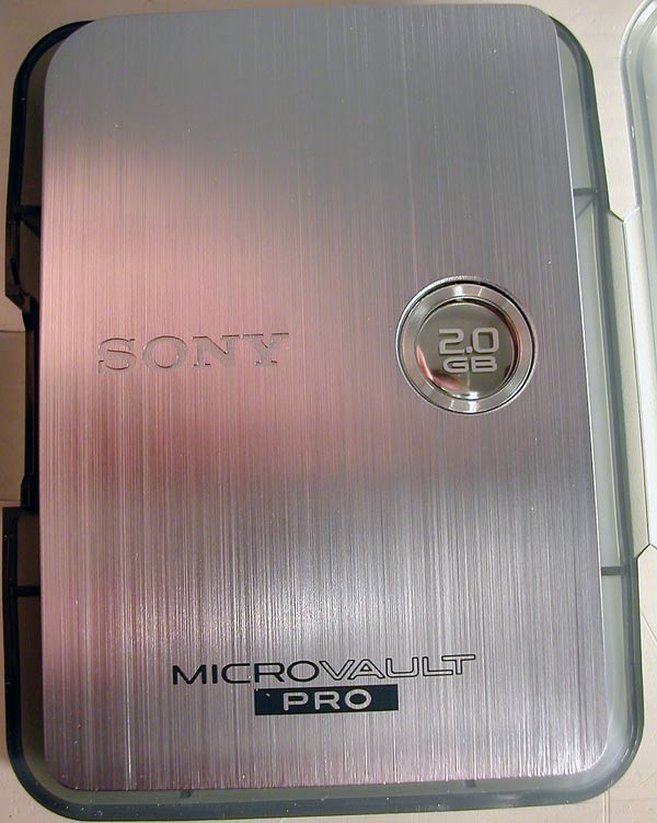 Sony Microvault Pro 2GB Portable Hard Drive