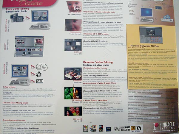 Pinnacle Studio AV/DV Deluxe version 9