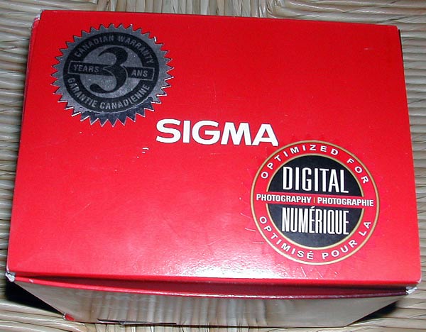 Sigma 18-50mm f/3.5-5.6 DC Lens 