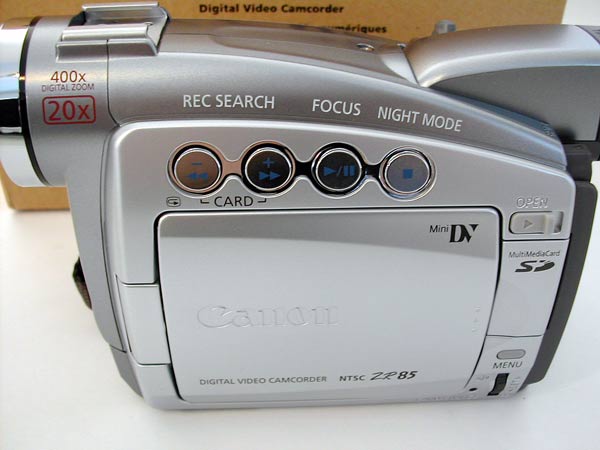 Canon ZR85 Mini DV Digital Camcorder