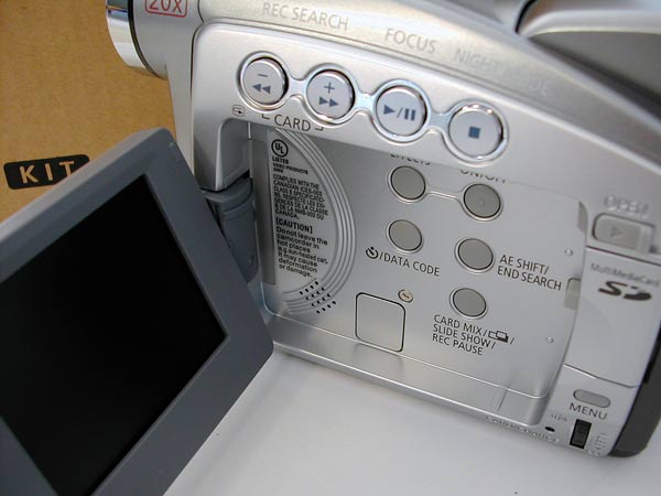 Canon ZR85 Mini DV Digital Camcorder