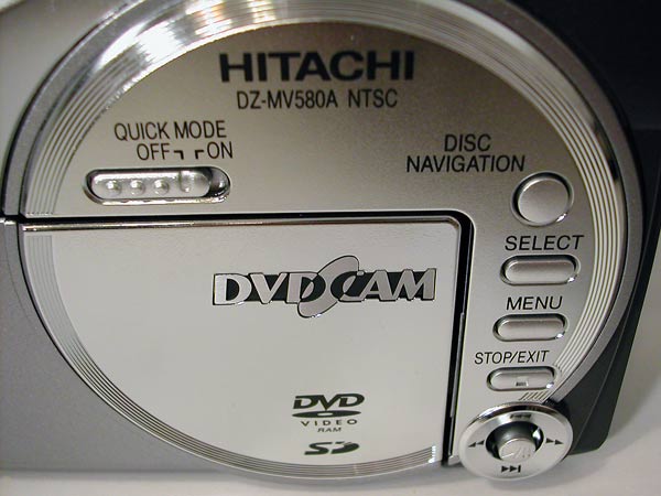 Hitachi DZ-MV580A DVD Camcorder