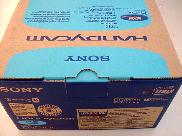 Sony Handycam DCR-DVD101 DVD Camcorder