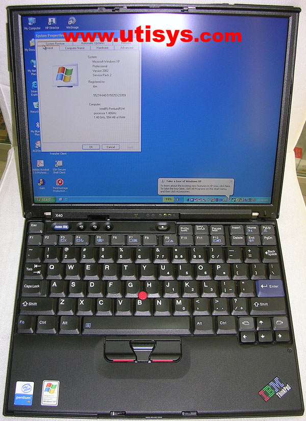 IBM ThinkPad X40