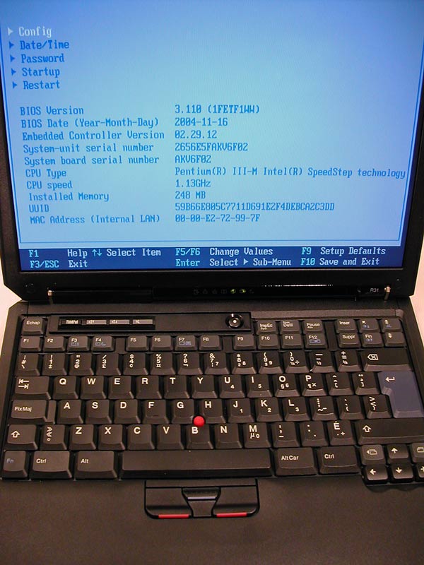 IBM ThinkPad R31