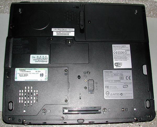 Toshiba Tecra S1 (PT831C-67CSU)
